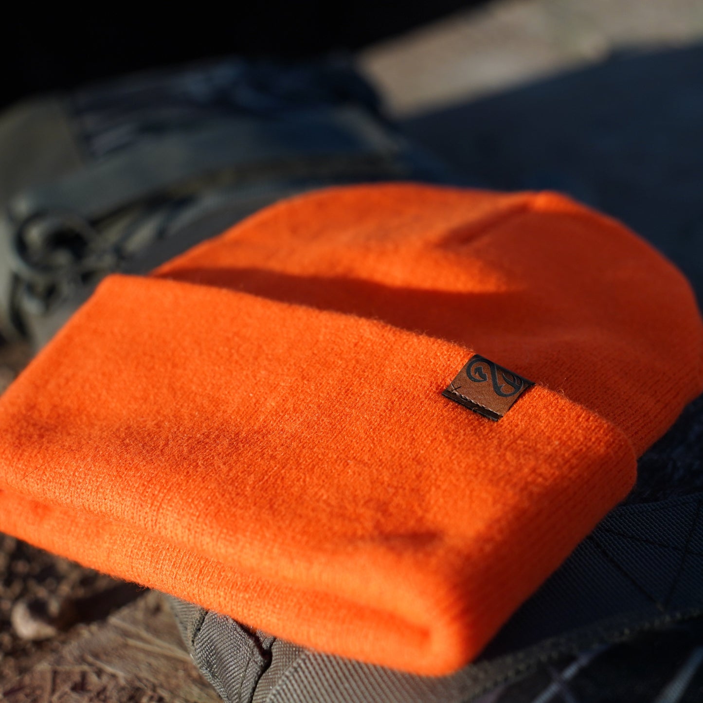 Knit Cap - Blaze Orange