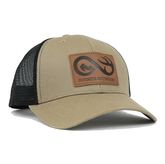 Infinite Outdoors Stacked Leather Patch Hat