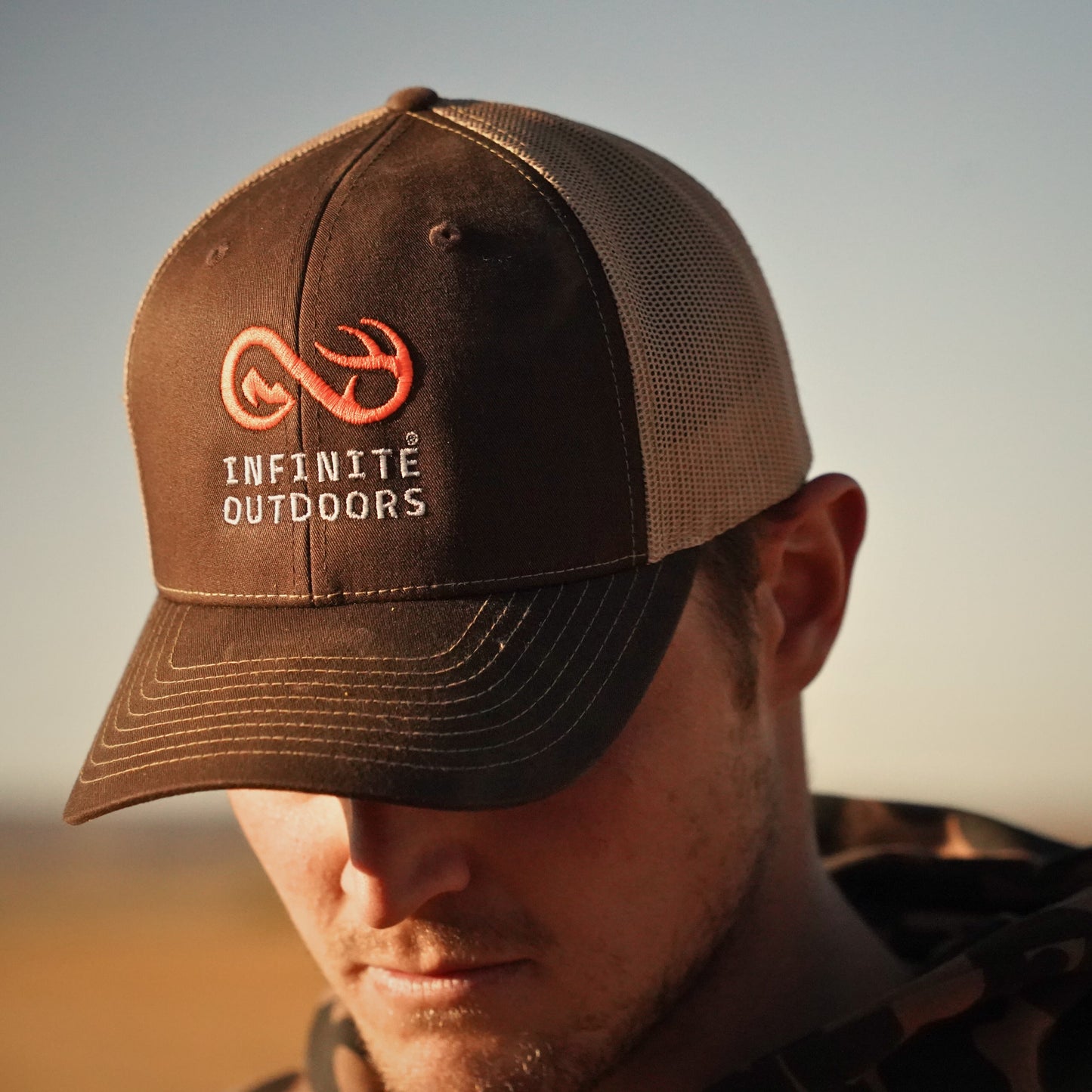 Infinite Outdoors Trucker - Brown Khaki