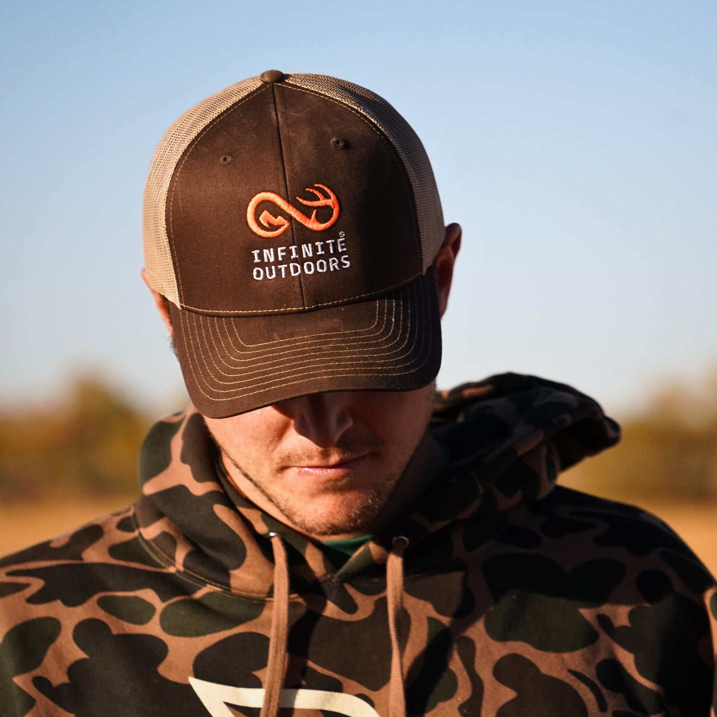 Infinite Outdoors Trucker - Brown Khaki