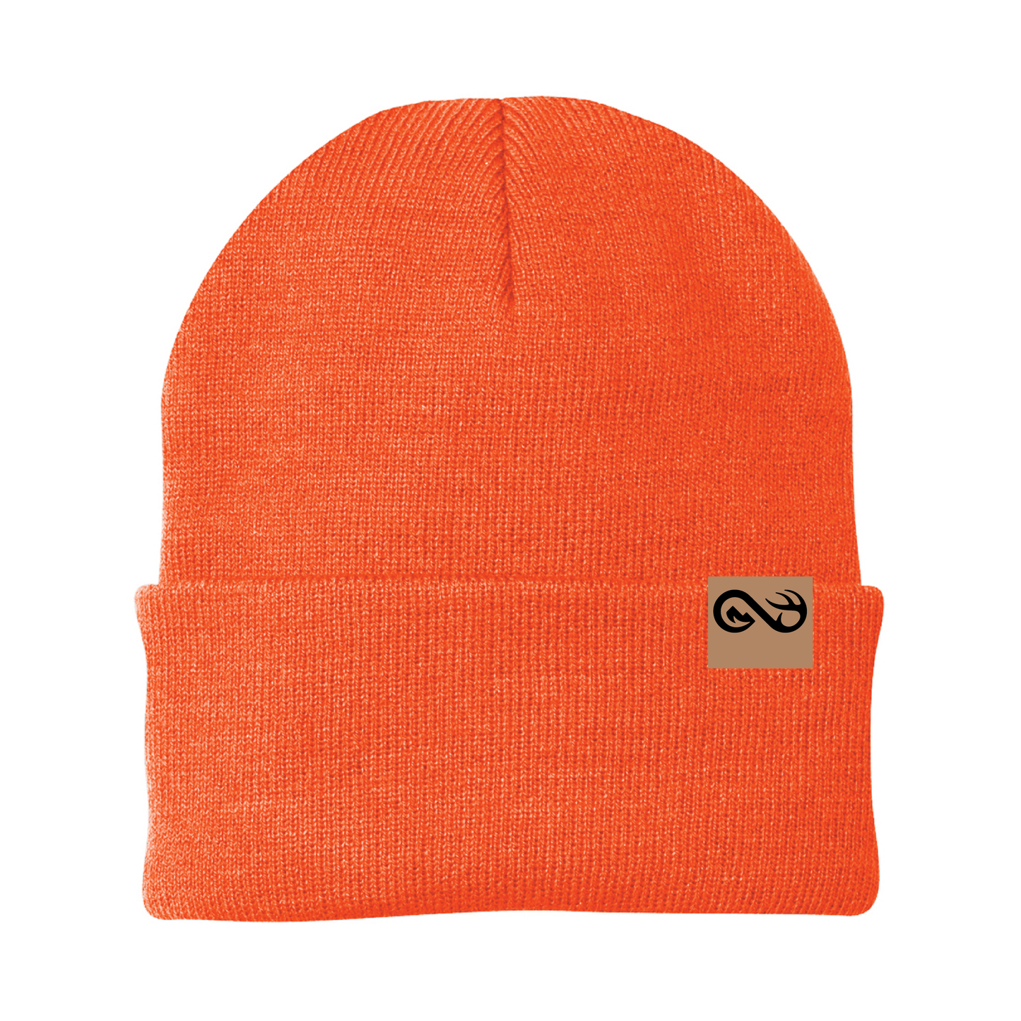 Knit Cap - Blaze Orange